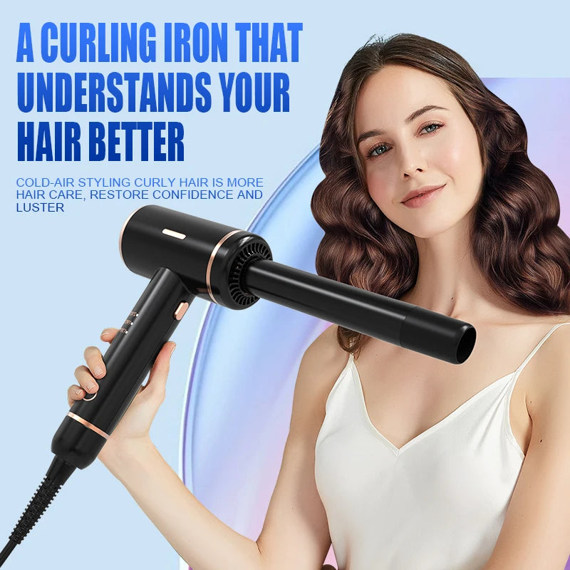 2-In-1 High-Speed Automatic Curling Iron