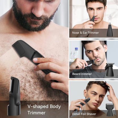 4-in-1 Men's Body Grooming Kit