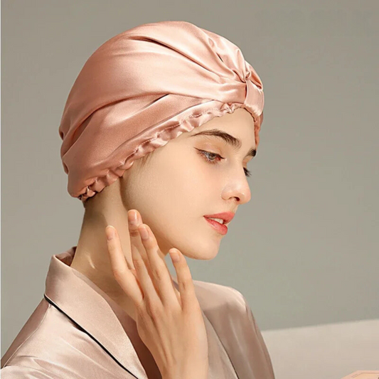 Pure Mulberry Silk Sleeping Bonnet