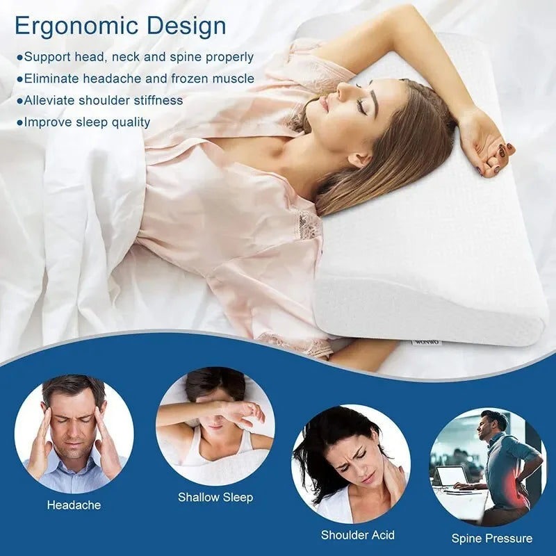 Orthopedic Memory Foam Pillow