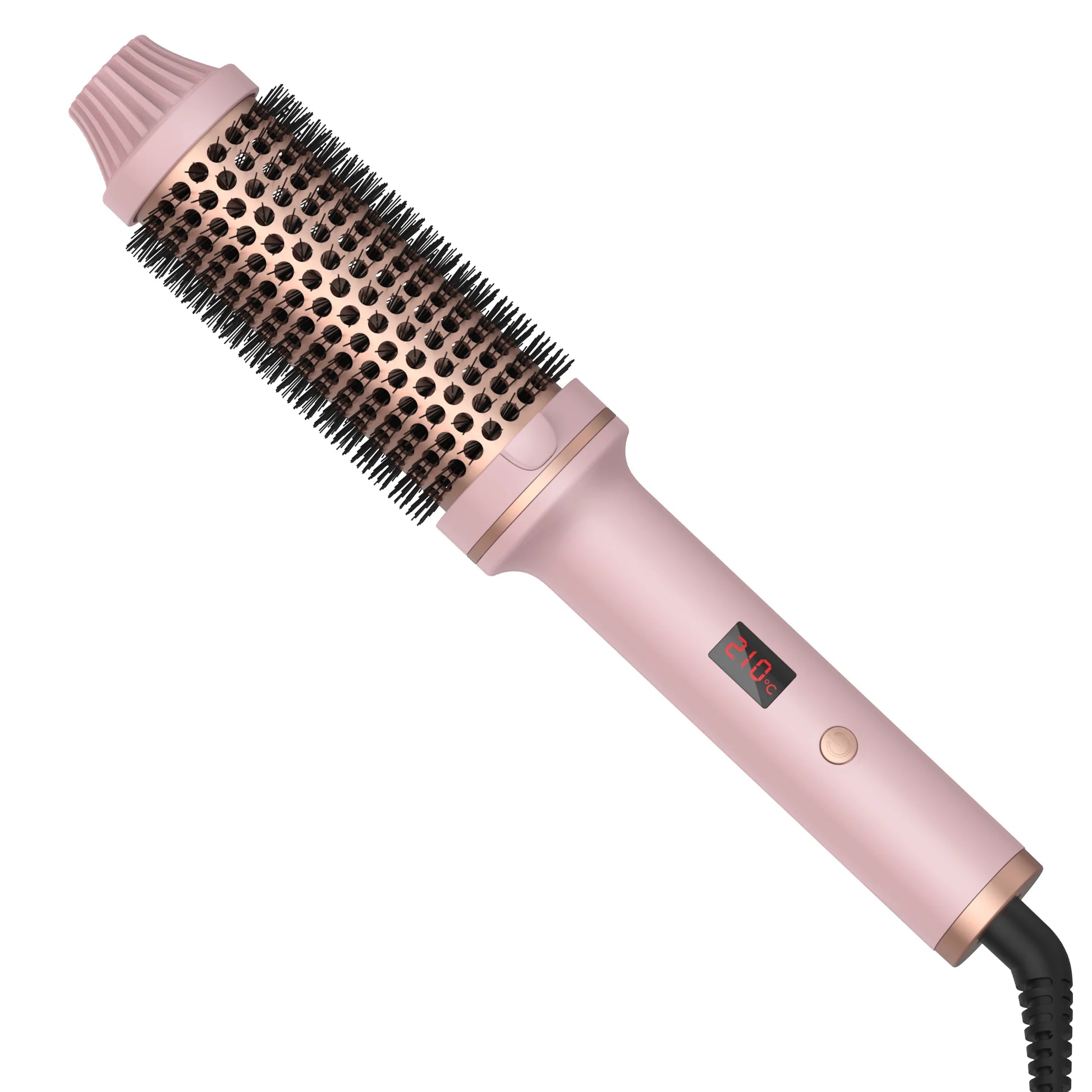 Heated curling brush best sale