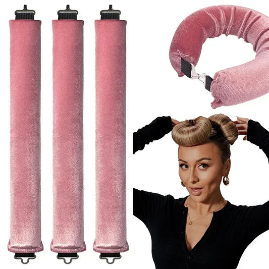 Heatless Hair Curling Rods