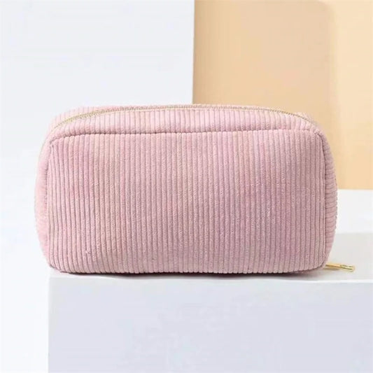 Corduroy Cosmetic Bag