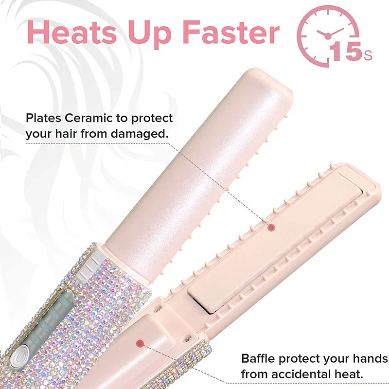 2-in-1 Wireless Hair Styler